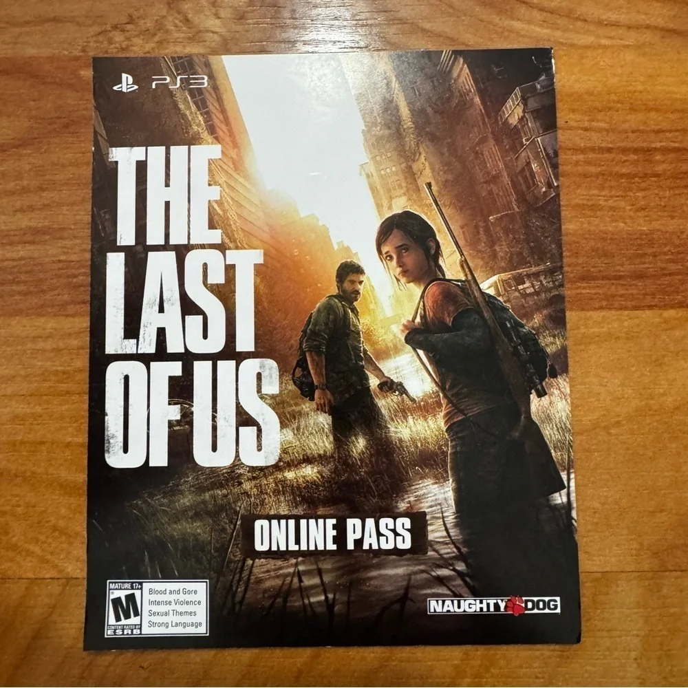The Last of Us Sony PlayStation 3 PS3 2013 Disc Case Insert Tested and Working